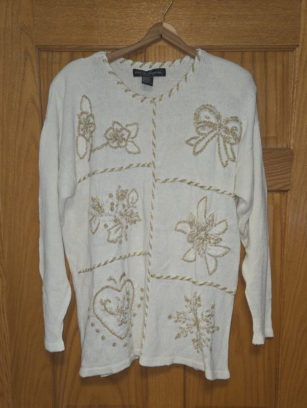 Vintage Gladys Bagley Christmas Sweater